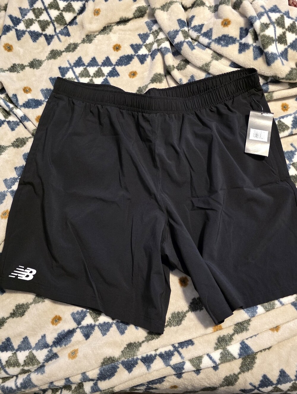 New Balance Men’s Black Athletic Training Shorts NWT